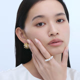 plump pearl ring