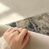 plump pearl ring