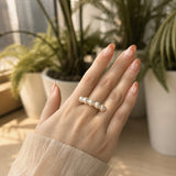 plump pearl ring