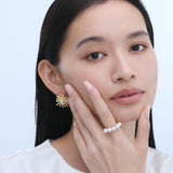 plump pearl ring