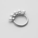 ciite' シーテ リング plump pearl ring