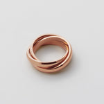 ciite' シーテ リング 【 金属アレルギー対応 】 ピンキーリング トリプル サージカルステンレス
