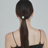 ciite' シーテ ヘアアクセサリー フレンチサテンパール シュシュ