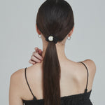ciite' シーテ ヘアアクセサリー フレンチサテンパール シュシュ