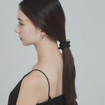 ciite' シーテ ヘアアクセサリー フレンチサテンパール シュシュ