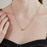 ciite' シーテ ネックレス 【 金属アレルギー対応 】 イニシャルハートネックレス サージカルステンレス