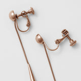 ciite' シーテ イヤリング 【 金属アレルギー対応 】 ドロップモチーフイヤリング サージカルステンレス (両耳用)