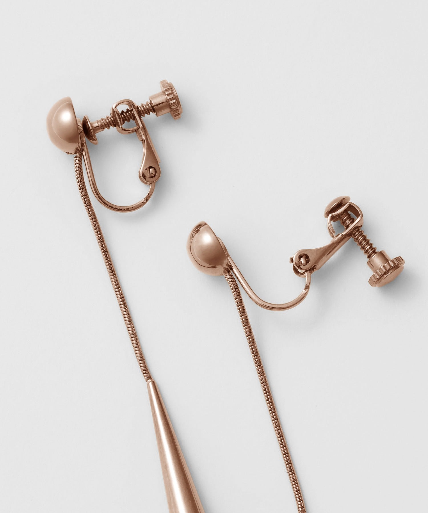 ciite' シーテ イヤリング 【 金属アレルギー対応 】 ドロップモチーフイヤリング サージカルステンレス (両耳用)