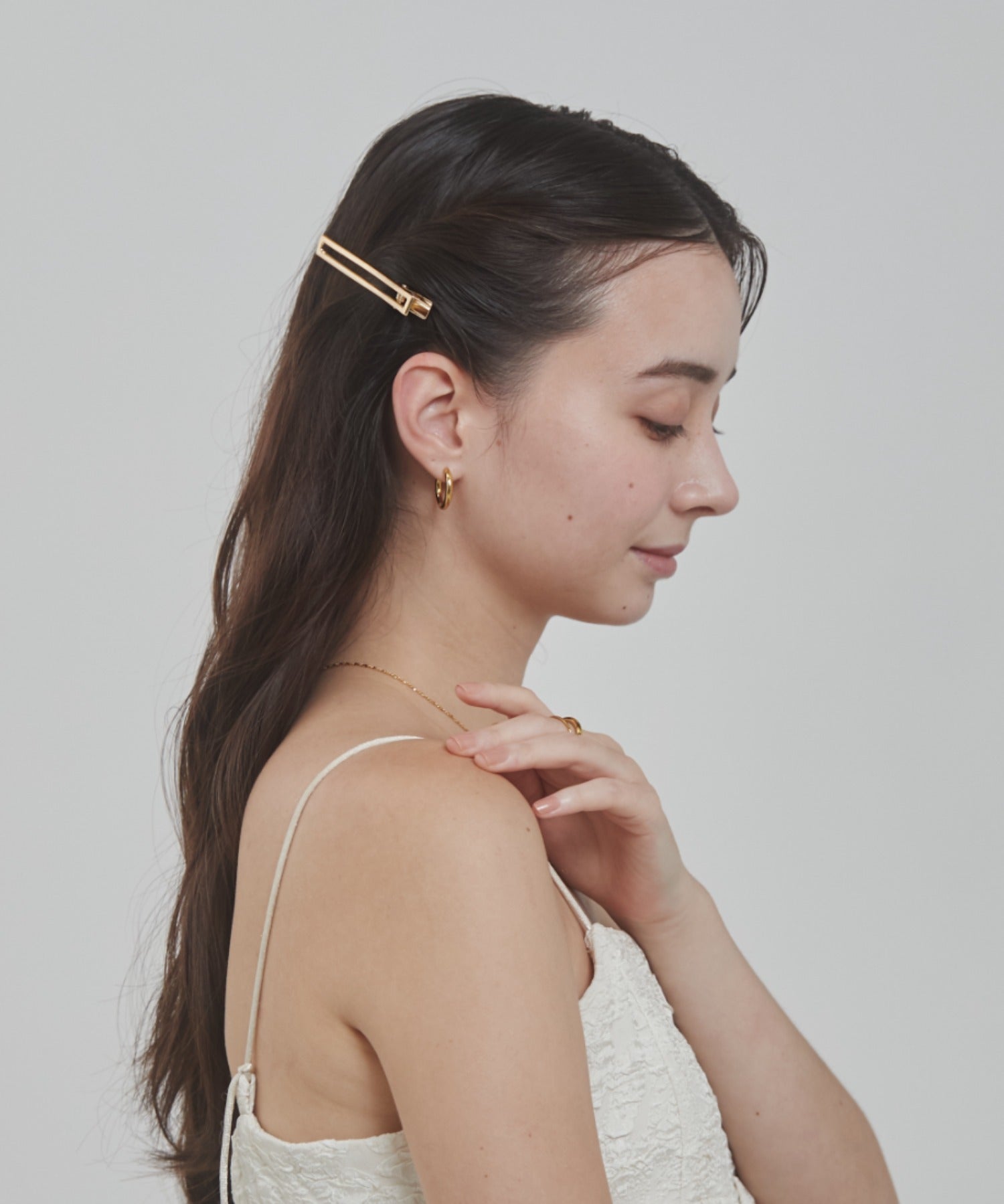 ciite' シーテ ヘアアクセサリー スクエアヘアクリップ