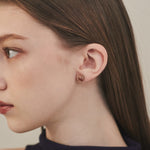 ciite' シーテ ピアス（両耳用） 【 金属アレルギー対応 】 フラワーモチーフピアス サージカルステンレス (両耳用)