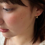 ciite' シーテ ピアス（両耳用） しずくモチーフミニフックピアス (両耳用)