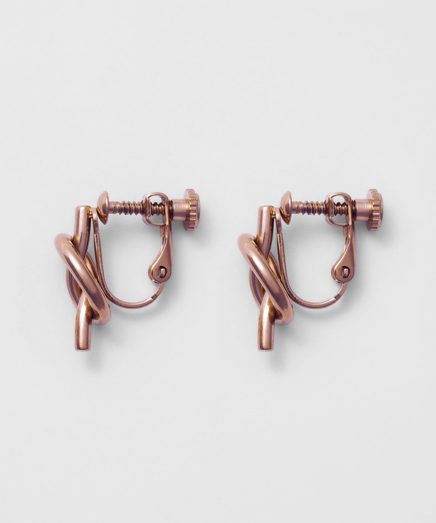 ciite' シーテ イヤリング 【 金属アレルギー対応 】 ノット イヤリング サージカルステンレス (両耳用)