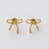 ciite' シーテ ピアス（両耳用） 【 金属アレルギー対応 】 リボンピアス サージカルステンレス (両耳用)