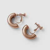 ciite' シーテ イヤリング 【 金属アレルギー対応 】 ニュアンスボリューム イヤリング サージカルステンレス (両耳用)