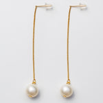 ciite' シーテ ピアス（両耳用） ゴールドチェーン × パールピアス (両耳用)