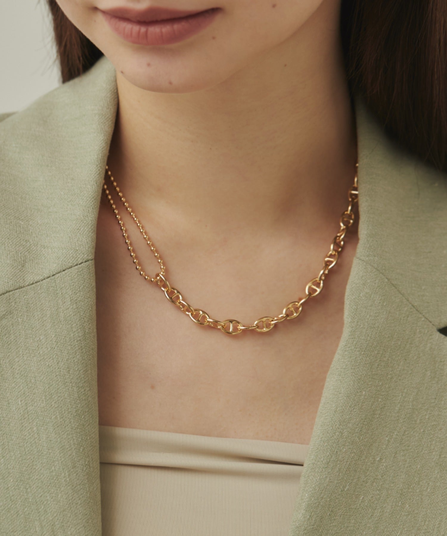 ciite' シーテ ネックレス anchor chain necklace / アンカー チェーン ネックレス