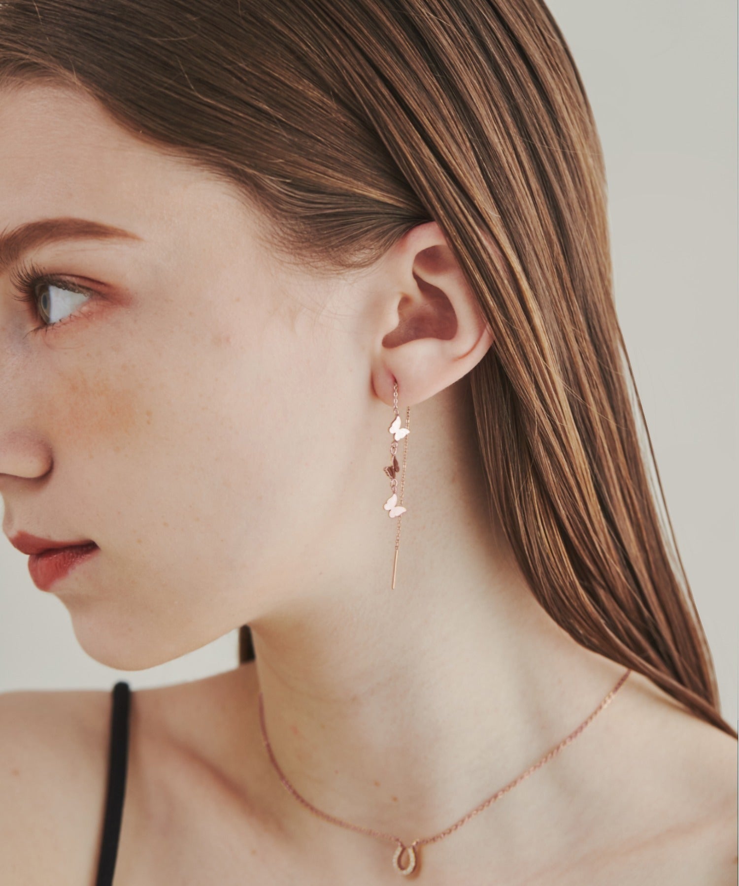 ciite' シーテ ピアス（両耳用） 【 金属アレルギー対応 】 バタフライピアス サージカルステンレス (両耳用)