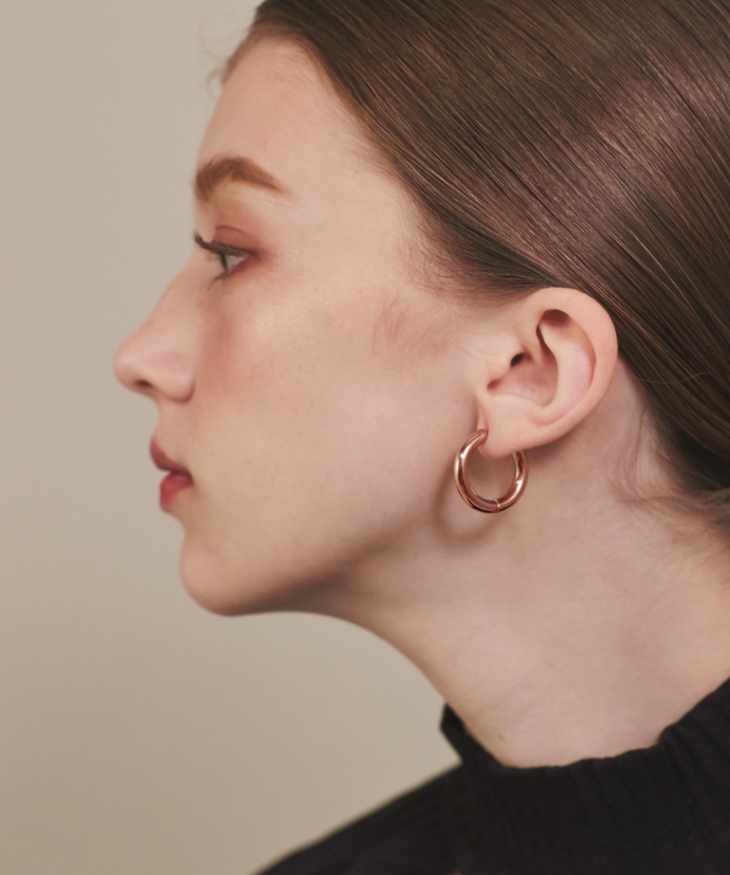 ciite' シーテ ピアス（両耳用） 【 金属アレルギー対応 】 シンプルフープピアス サージカルステンレス (両耳用)