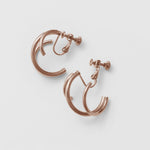 ciite' シーテ イヤリング 【 金属アレルギー対応 】 デザインフープイヤリング サージカルステンレス (両耳用)