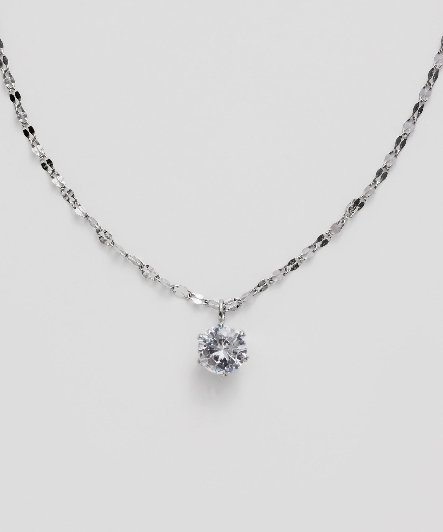 ciite' シーテ ネックレス 【 金属アレルギー対応 】 ビジューチェーンネックレス サージカルステンレス