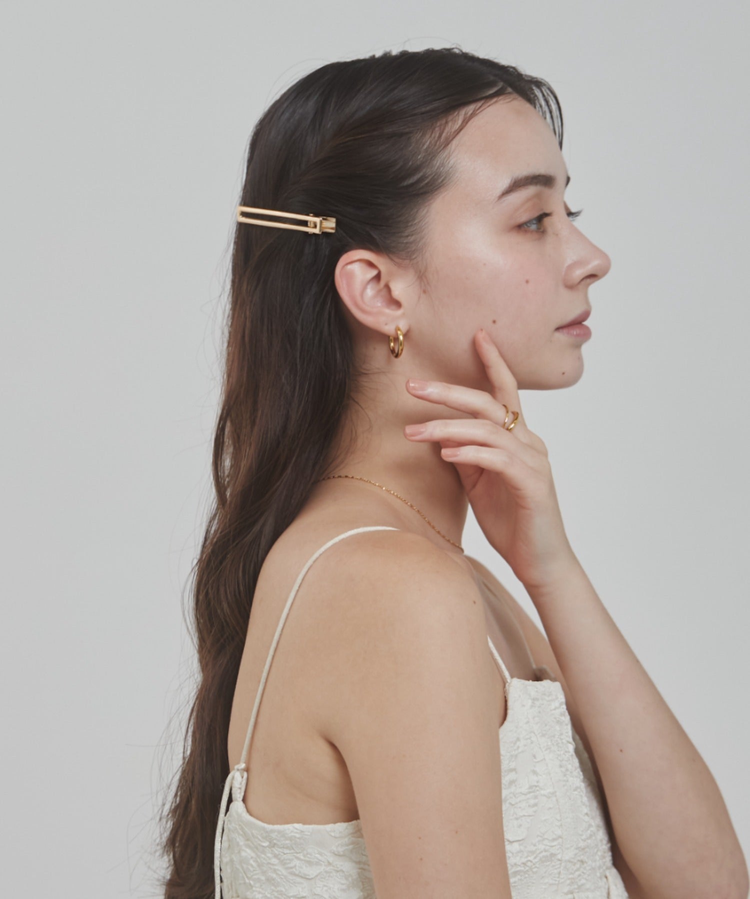 ciite' シーテ ヘアアクセサリー スクエアヘアクリップ