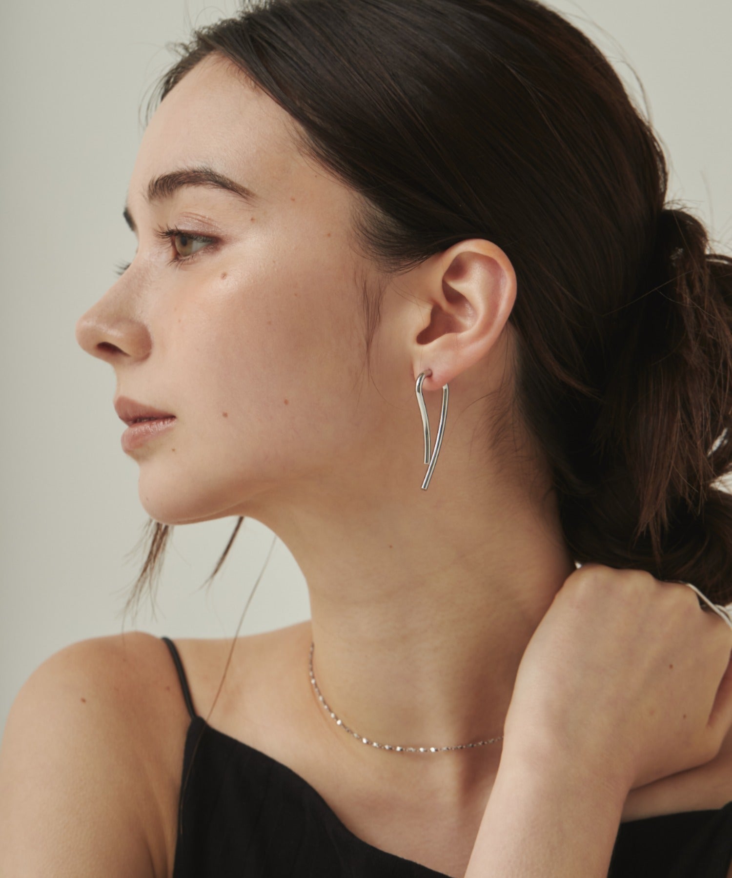 ciite' シーテ ピアス（両耳用） ニュアンスキャッチピアス (両耳用)