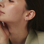 ciite' シーテ ピアス（両耳用） ミニシンプルフープピアス (両耳用)