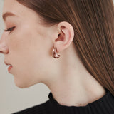 ciite' シーテ イヤリング 【 金属アレルギー対応 】 ぷっくりイヤリング サージカルステンレス (両耳用)