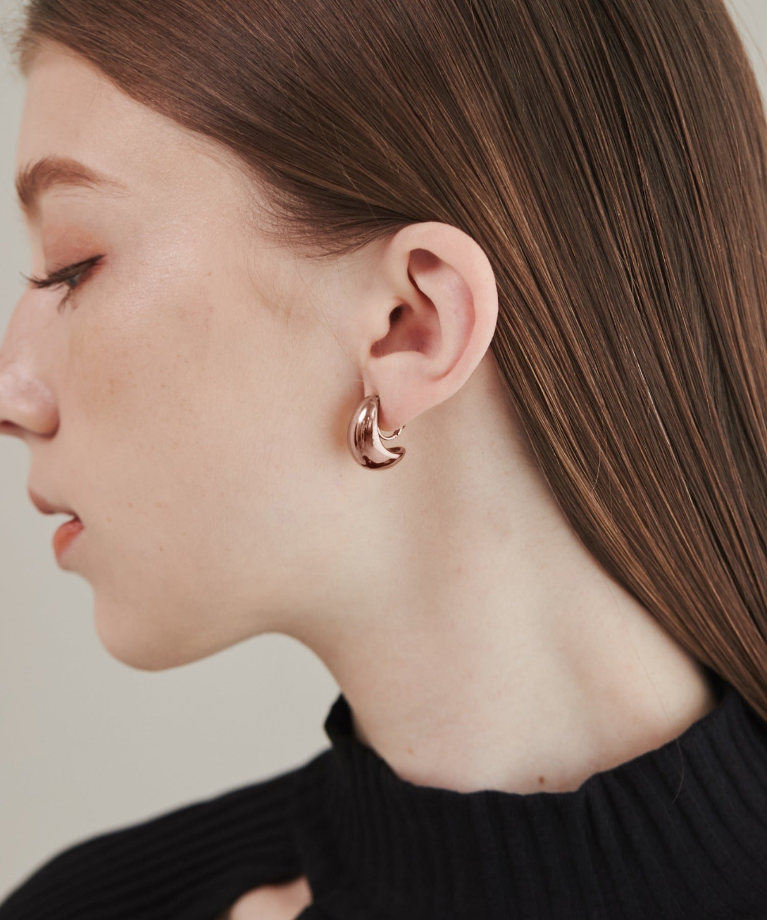 ciite' シーテ イヤリング 【 金属アレルギー対応 】 ぷっくりイヤリング サージカルステンレス (両耳用)