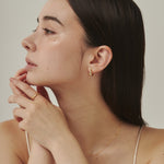 ciite' シーテ ピアス（両耳用） ドロップフープピアス / drop hoop pierce (両耳用)