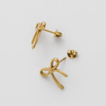 ciite' シーテ ピアス（両耳用） 【 金属アレルギー対応 】 リボンピアス サージカルステンレス (両耳用)