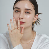 ciite' シーテ リング ハートモチーフ リング4点セット