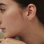 ciite' シーテ ピアス（両耳用） ミニシンプルフープピアス (両耳用)