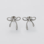 ciite' シーテ ピアス（両耳用） 【 金属アレルギー対応 】 リボンピアス サージカルステンレス (両耳用)