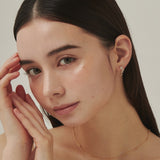 ciite' シーテ ピアス（両耳用） ラインビジューピアス / イヤーカフ風 (両耳用)