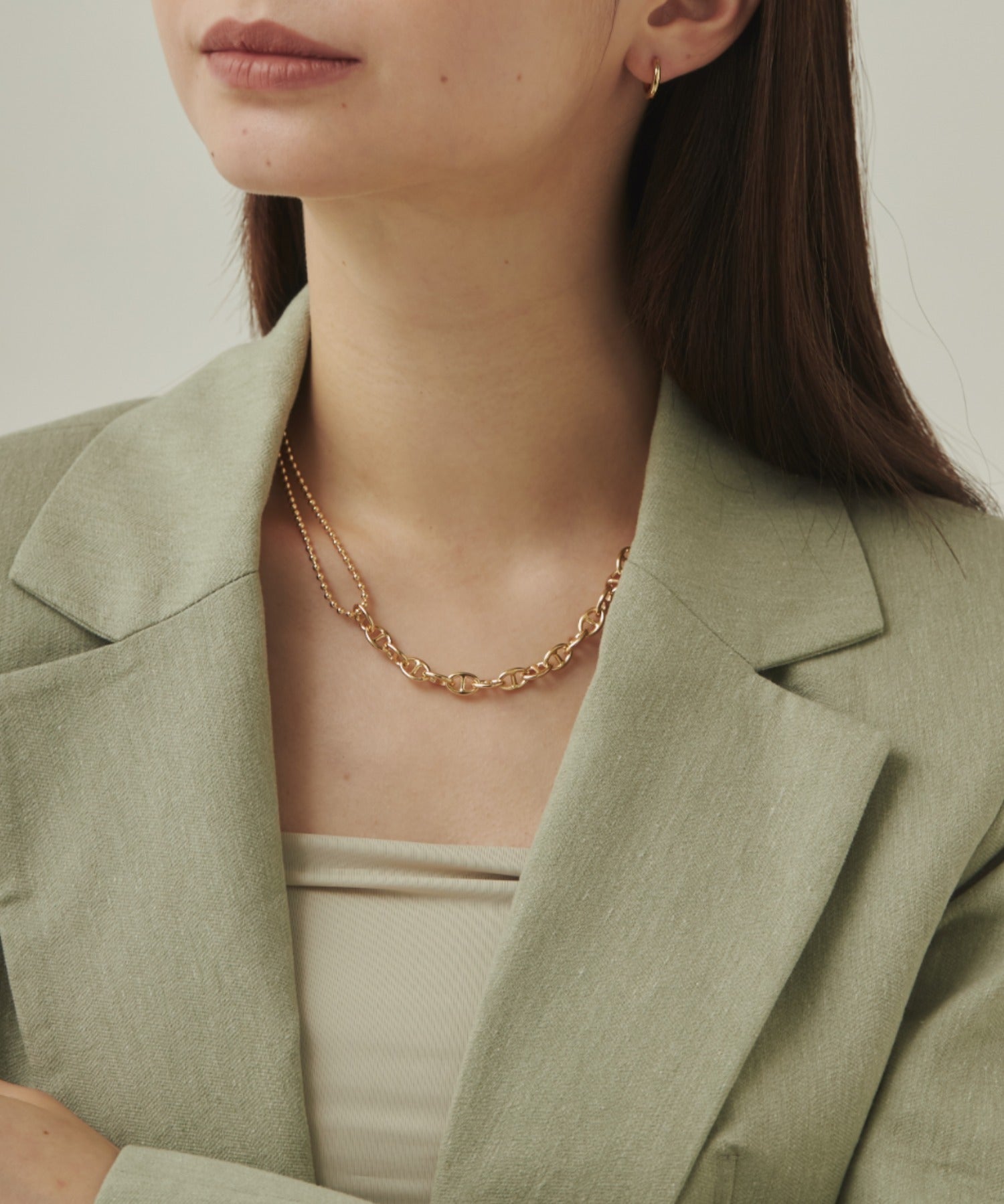ciite' シーテ ネックレス anchor chain necklace / アンカー チェーン ネックレス