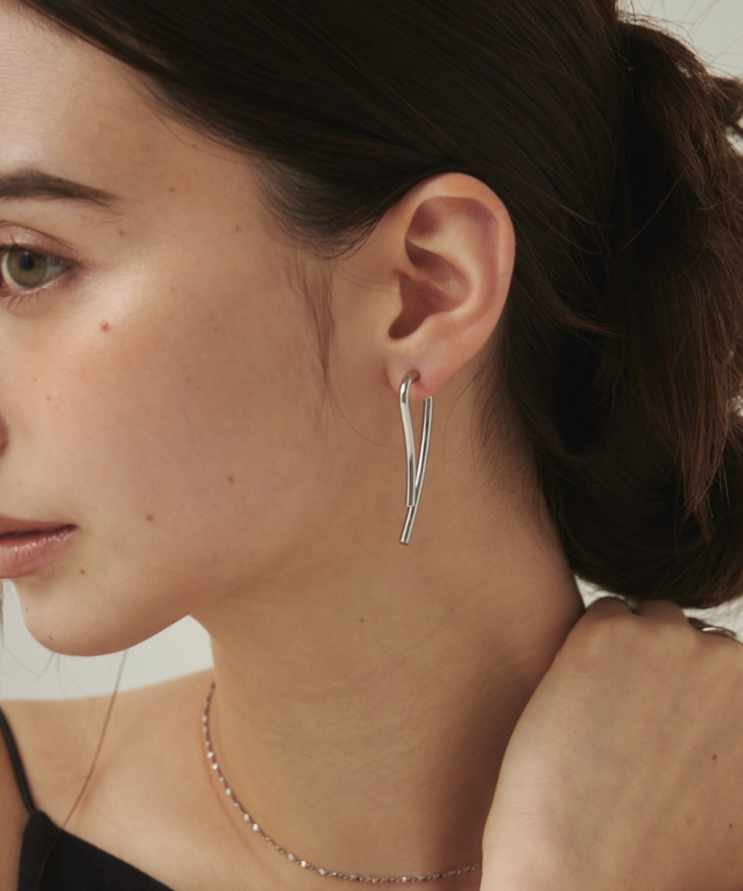 ciite' シーテ ピアス（両耳用） ニュアンスキャッチピアス (両耳用)