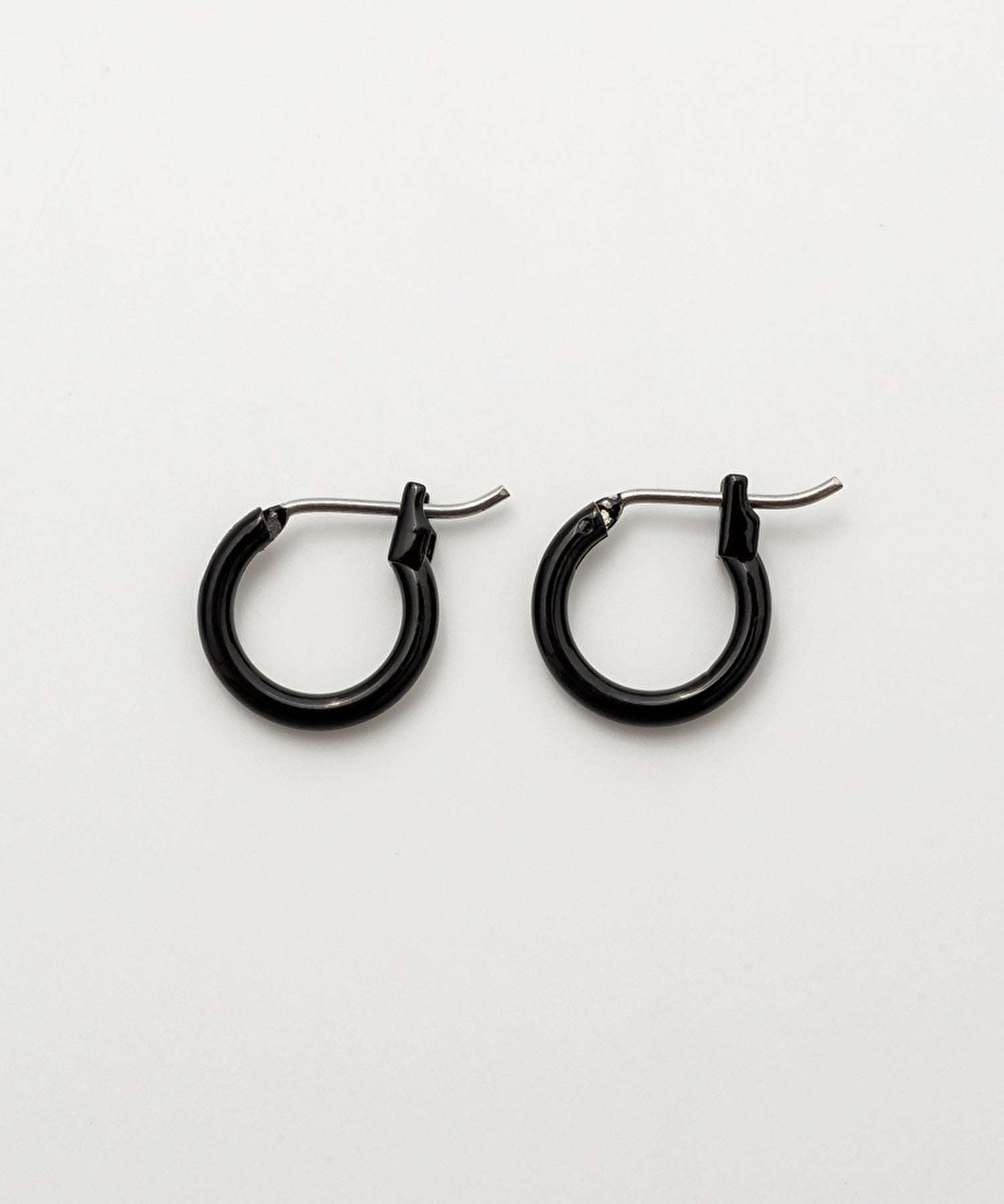 ciite' シーテ ピアス（両耳用） simple pierce / シンプルピアス ブラック FREE