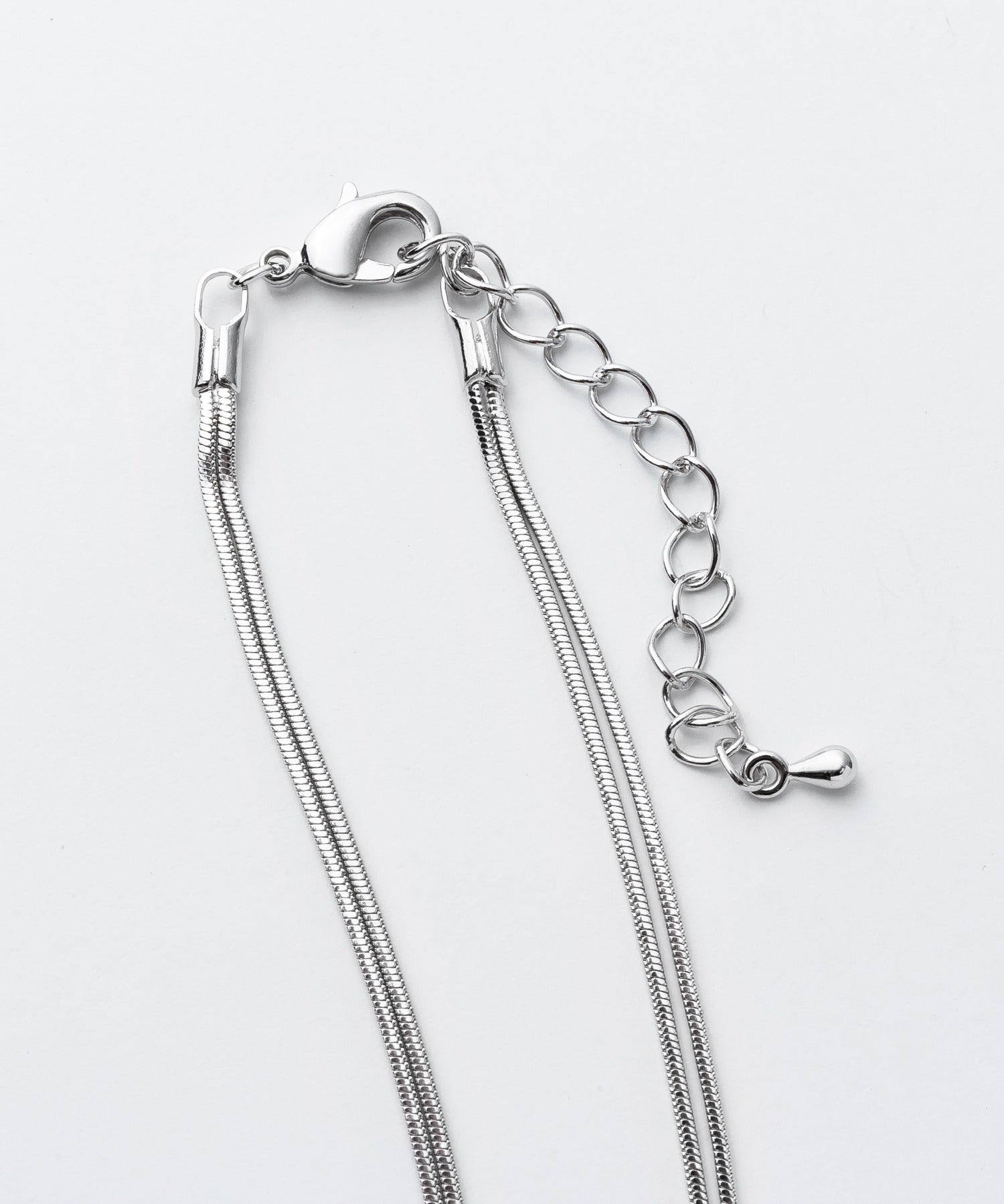 ciite' シーテ ネックレス simple double snake necklace / シンプル2連スネークネックレス