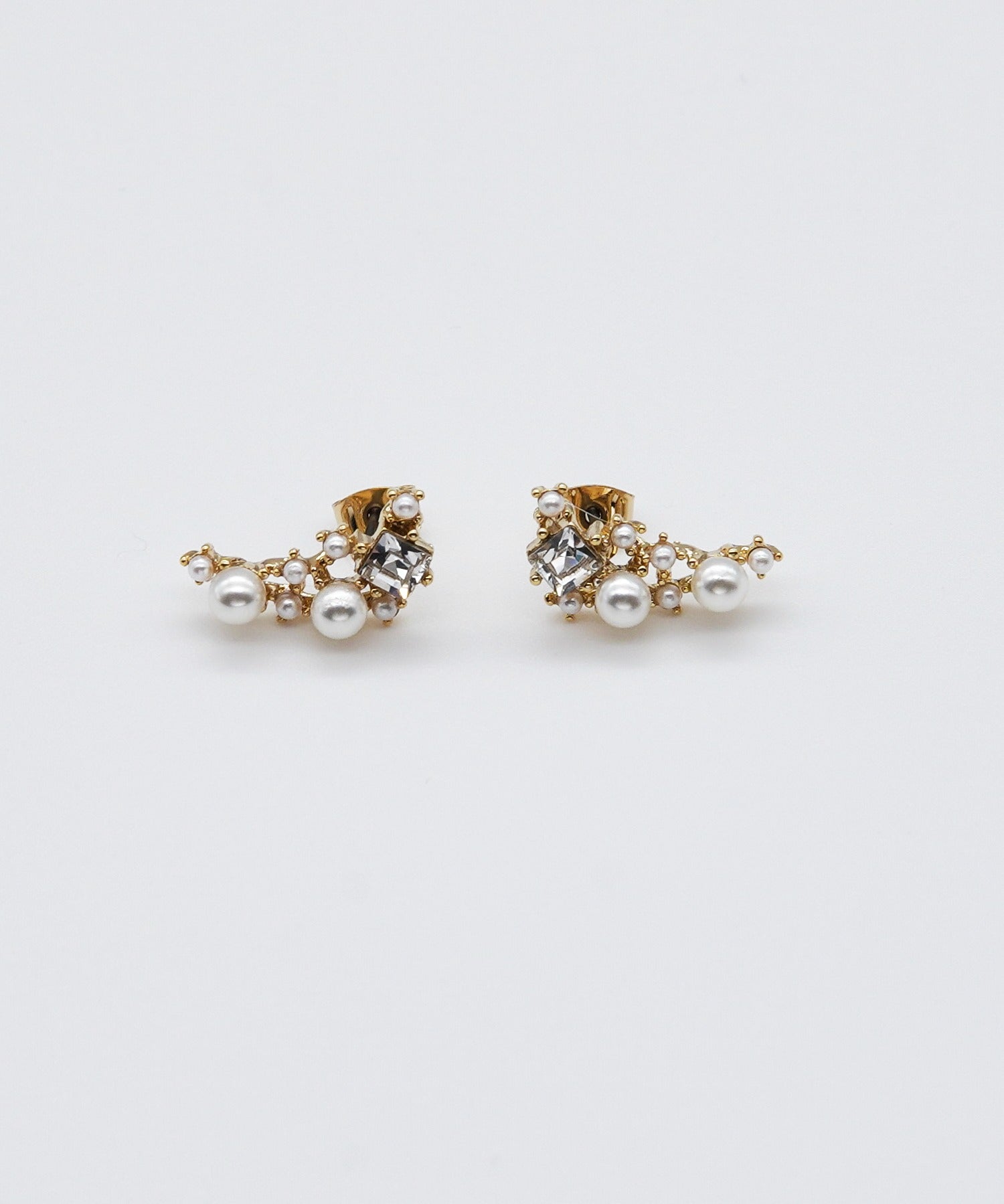 ciite' シーテ ピアス（両耳用） パールビジューピアス