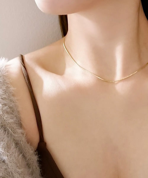 ciite' シーテ ネックレス simple snake necklace / シンプルスネークネックレス 1mm