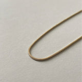 ciite' シーテ ネックレス simple snake necklace / シンプルスネークネックレス 1mm