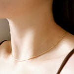 ciite' シーテ ネックレス simple snake necklace / シンプルスネークネックレス 1mm