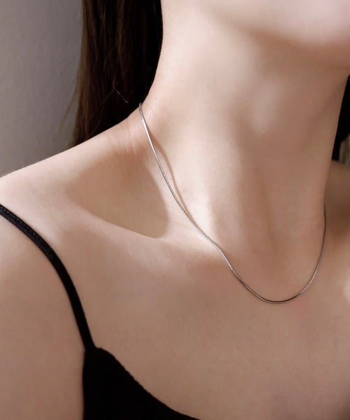 ciite' シーテ ネックレス simple snake necklace / シンプルスネークネックレス 1mm