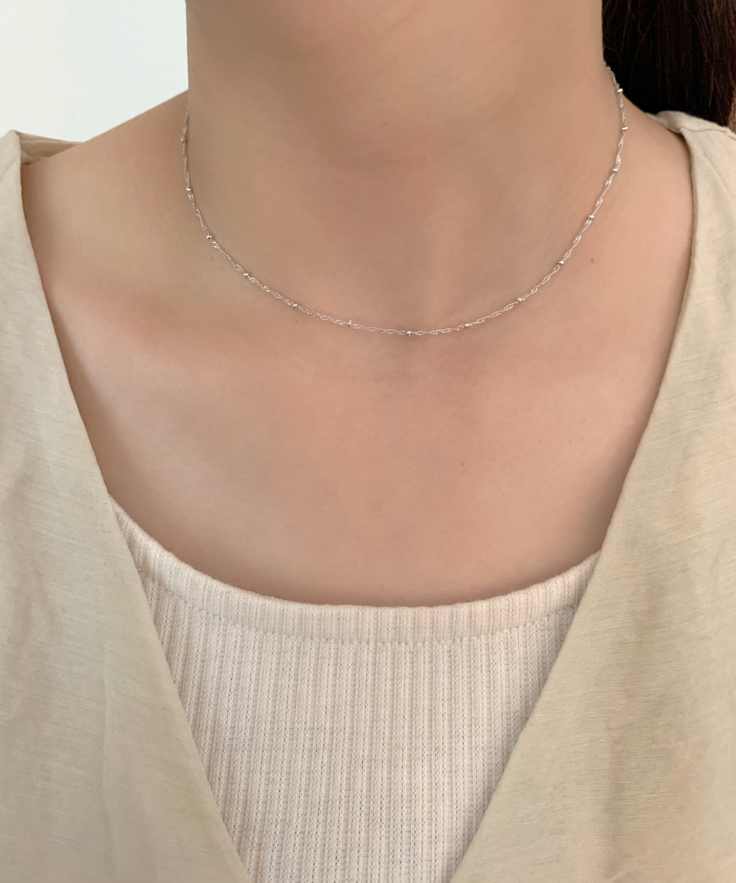 ciite' シーテ ネックレス simple chain necklace / シンプルチェーンネックレス