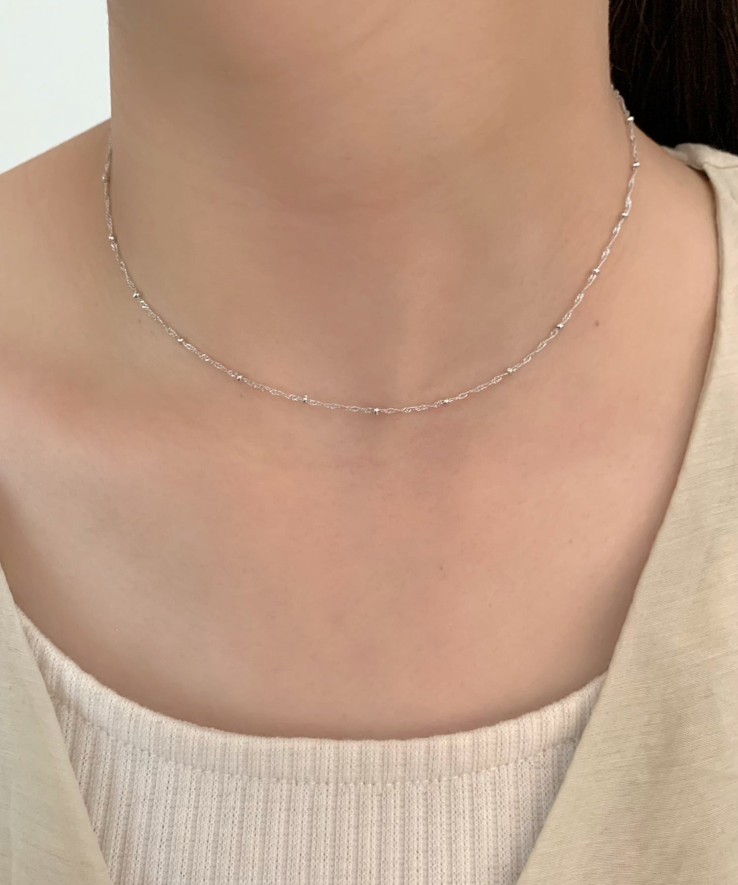 ciite' シーテ ネックレス simple chain necklace / シンプルチェーンネックレス