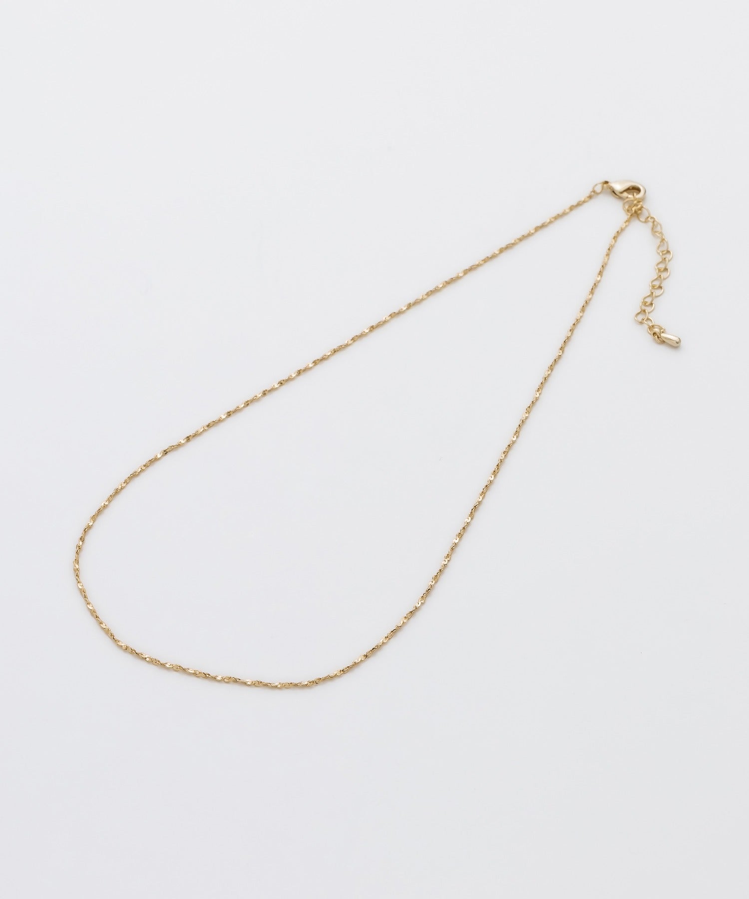 glitter chain necklace / グリッターチェーンネックレス