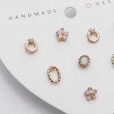 ciite' シーテ ピアス（両耳用） ピアス 4セット / pierce 4 set