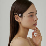 ciite' シーテ ヘアアクセサリー ワンポイントストーンヘアピン