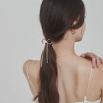 ciite' シーテ ヘアアクセサリー メタルリボンポニー